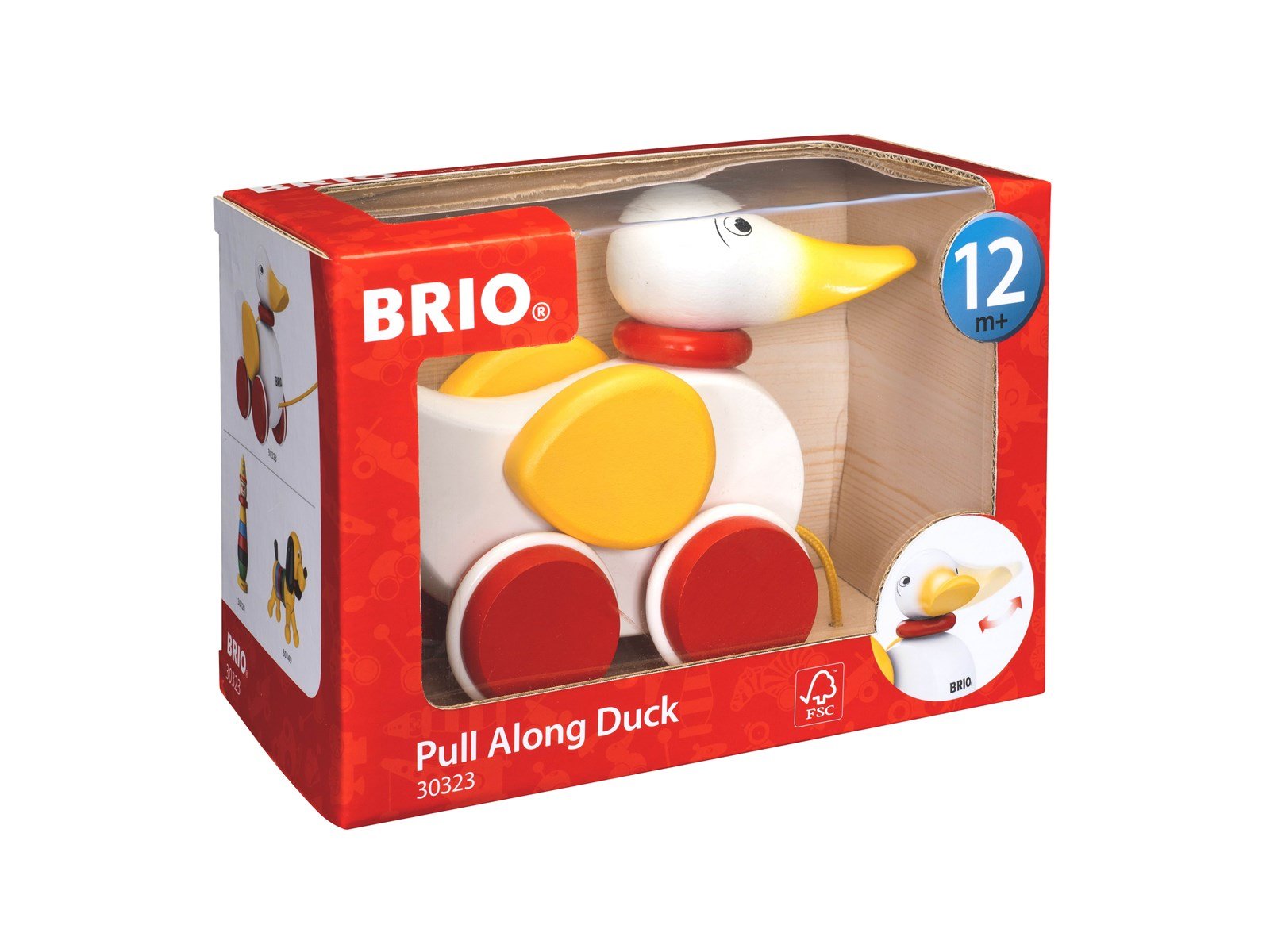 Brio BRIO Nachziehente, weiß Brio BRIO Nachziehente, weiß